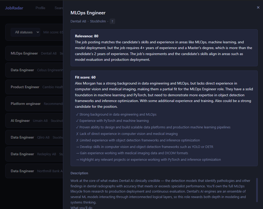 Job Radar screenshot 6