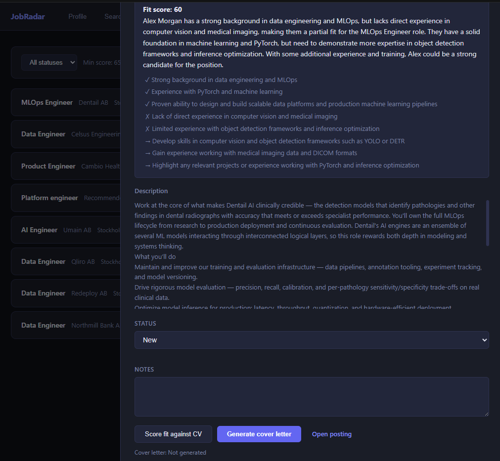 Job Radar screenshot 7